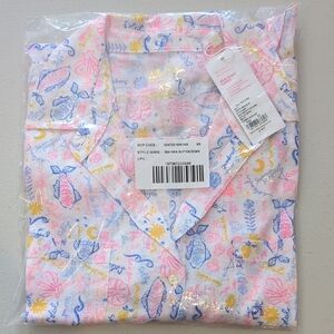 NWT Lilly Pulitzer Sea View Button Down Shirt